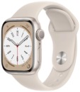 Apple Watch Series 8 GPS 41mm Starlight Aluminium Starlight Sport Band (MNP63ZP/ A)
