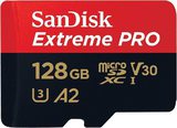 Карта памяти  Micro SD 128 Gb Sandisk Extreme Pro V30 A2 U3 4K R200/ W90 (SDSQXCD-128G-GN6MA)