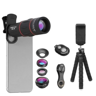 Комплект объективов Apexel 18x Telephoto 5-in-1 KIT (T18XBZJ5)