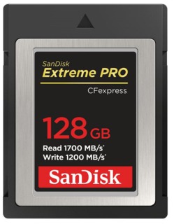 Карта памяти SanDisk Extreme Pro CFExpress Type B 128Gb R1700 W1200 (SDCFE-128G)