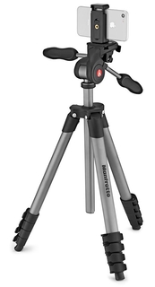 Штатив Manfrotto Compact Advanced MKSCOMPACTADVBK с держателем для телефона