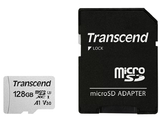 Карта памяти MicroSDXC Transcend 300S 128 Гб A1, V30, UHS-I Class 3 (U3) 100mb/ s (TS128GUSD300S)