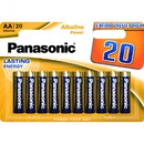 Батарейки Panasonic AA щелочные Alkiline power multi pack в блистере 20шт LR6REB/ 20BW