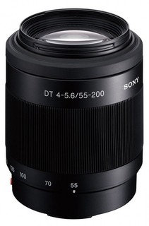 Объектив Sony SAL-55-200 mm F4-5,6 DT + бленда (s/ n:2178532) Б/ У