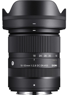 Объектив Sigma AF 18-50mm f/ 2.8 DC DN (Contemporary) для Fujifilm X-mount