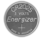 Батарейки Energizer CR2025, 1 шт.