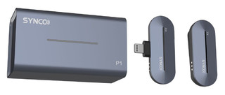 Беспроводная система SYNCO P1L 2,4 ГГц приемник, передатчик, футляр-зарядка (разъем Lighting iPhone)