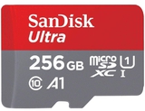 Карта памяти SanDisk 256 ГБ microSD  Ultra microSD (SDSQUAC-256G-GN6MN)