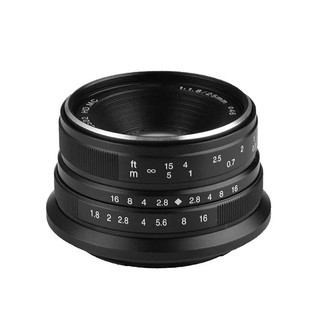 Объектив 7Artisans 25mm F1.8 Micro 4/ 3 Чёрный