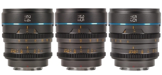 Комплект объективов SIRUI Nightwalker 24/ 35/ 55mm T1.2 S35 (X-mount) Серый