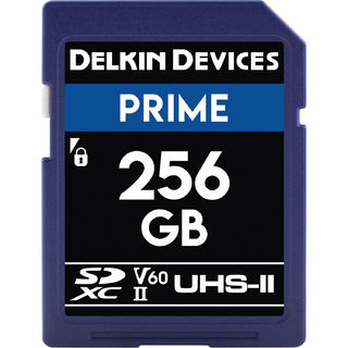 Карта памяти  SD 256 Gb DELKIN PRIME SDXC UHS-II (V60) (DDSDB1900256)