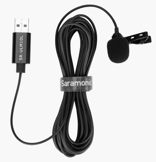 Микрофон Saramonic SR-ULM10L Обновленный петличный с кабелем 6м для компьютеров с USB