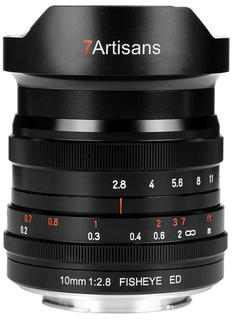 Объектив 7Artisans 10mm F2.8 Fisheye FF (E-mount) для FullFrame