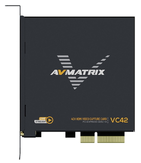 Плата видеозахвата AVMATRIX VC42 4CH HDMI PCIE