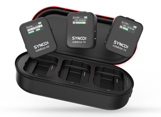 Беспроводная система SYNCO G2A2 MEGA 2,4 ГГц (2 передатчика с памятью, кейс-зарядка)