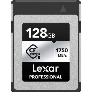 Карта памяти Lexar 128 ГБ Professional CFexpress Type B Silver Serie, (R1750/ W1300)