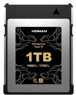Карта памяти Homan CFexpress Type-B 1TB для 8K RAW  (чтение1800/ запись1700 МБ/ с)
