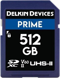 Карта памяти DELKIN PRIME SD 512GB SDXC UHS-II (V60) (DSDPRM512)