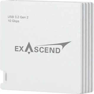 Картридер Exascend Essential 4-in-1 CFexpress Type B, SDXC/ SDHC, SD Express (10 Гбит/ с) USB 3.2