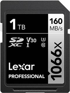 Карта памяти 1TB Lexar Professional 1066x SDXC UHS-I C10 V30 U3