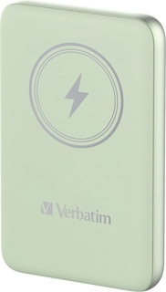 Пауэрбанк VERBATIM 32246 Powerpack 10K mAh GRN MCP-10GN (мятно-зеленый)