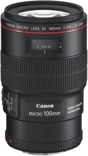 Объектив Canon EF 100 mm f/ 2.8L Macro IS USM Б/ У