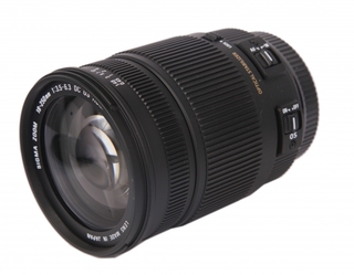 Объектив Sigma AF 18-250 mm F3.5-6.3 DC OS (Optical Stabilizer) HSM для Sony A s/ n 12174164 Б/ У