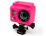 Чехол силиконовый для камеры GoPro розовый